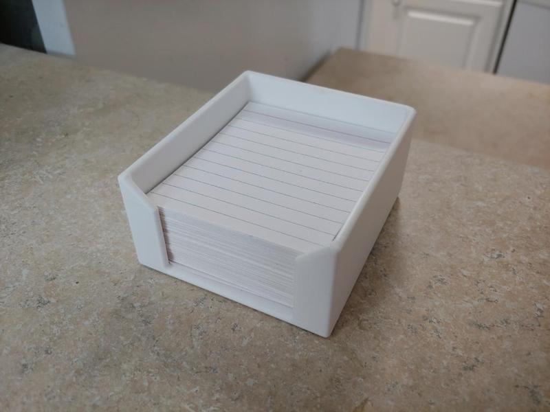 Halfsize Notecard Holder