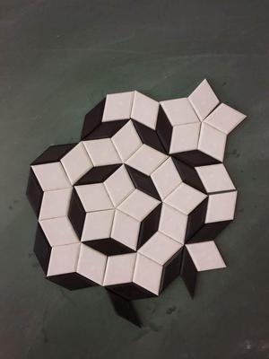 Magnetic Penrose Tiles