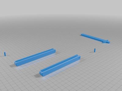 Butterfly knife/Balisong trainer FULLY 3d printed