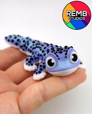  Cute Flexi Gecko | Print-in-place | No Support