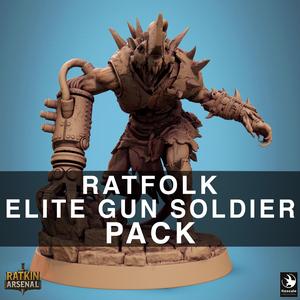 Pack Ratfolk Elite Gun Soldier