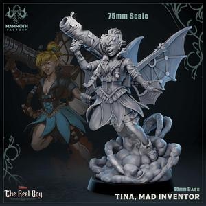 Tina, Mad Tinkerer - 75mm Display Scale