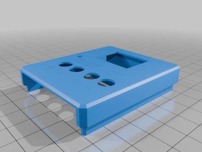 Housing for (3D Printer Heated Bed Power Module /Hotbed MOSFET Expansion Module With Cable High Current Load Module 25A 12V or 24V)