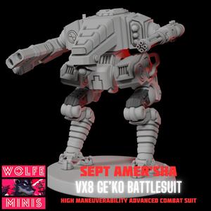 VX8 Ge'ko Battlesuit