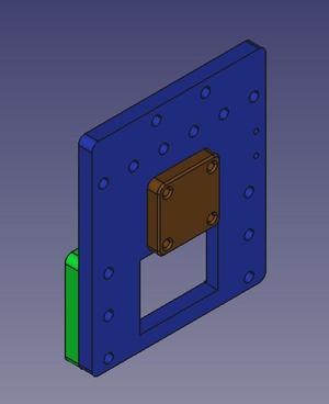 Ender 6 MGN12H mid-plate (eg BTT Hermit Crab 2 CAN)