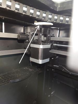 Qidi X-MAX3 Cable carrier raiser
