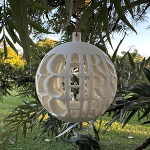 'Merry Christmas' bauble