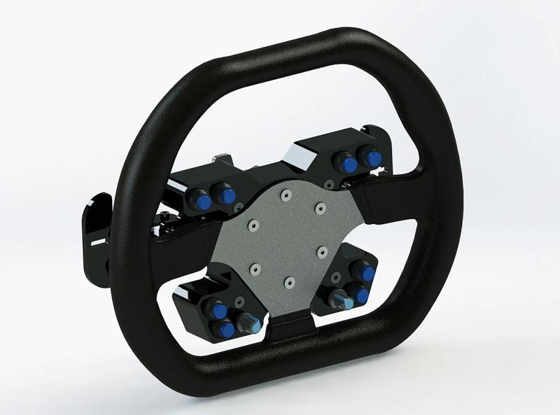 DIY Button Plate for Sim Racing