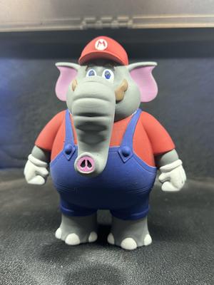 Mario Elephant (Pre Supported)