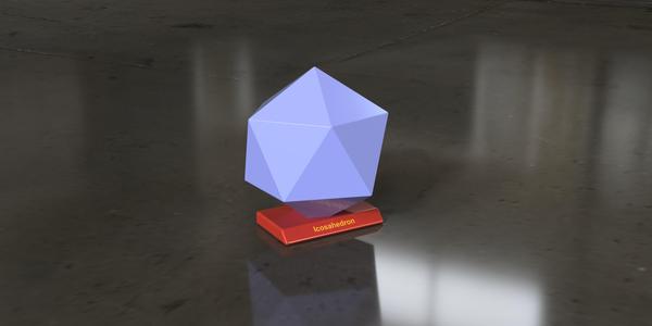 Icosahedron Solid