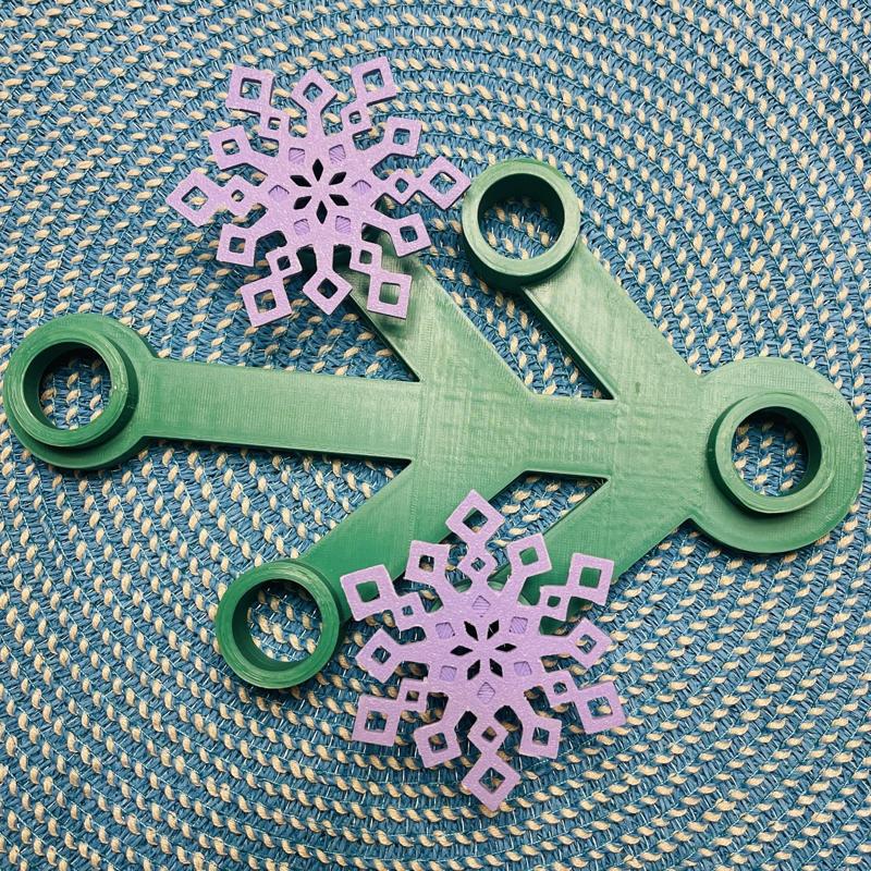 Snowflake for Giant LEGO Wreath (Christmas)