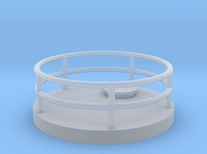 N Scale - Storage Tank Top - for 3/4" dia. PVC pipe