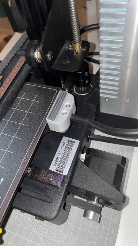 Wiper Model for Kingroon KP3S. Clean nozzle mod.