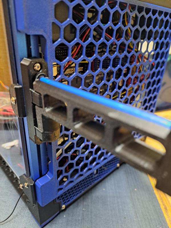 Base for Foldable spool holder for Voron 0.2 with spring