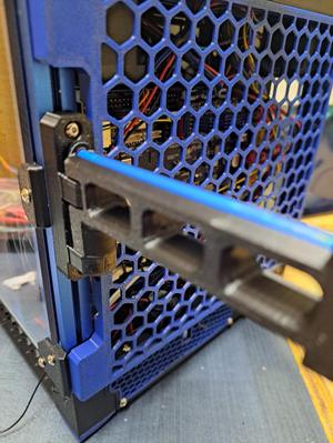 Base for Foldable spool holder for Voron 0.2 with spring