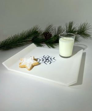 Tray Snowflake - Christmas Holidays Ornament
