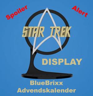 Star Trek BlueBrixx Adventskalender Display 