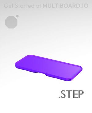 2x1x0·25 - Multibin Insert - STEP Remixing File
