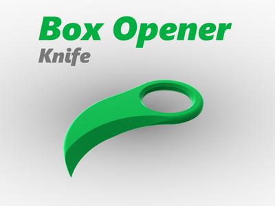 Box Opener / Knife (easy to print)