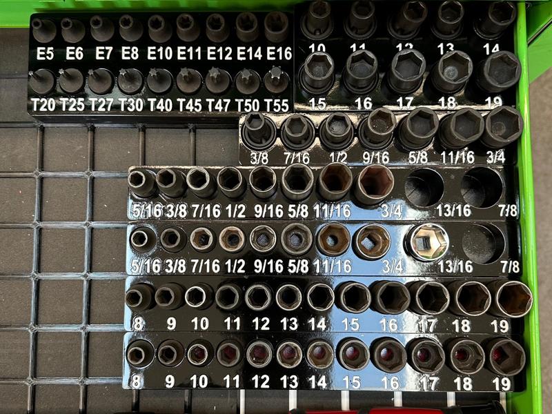 Metric Short sockets (1x7x5).3mf