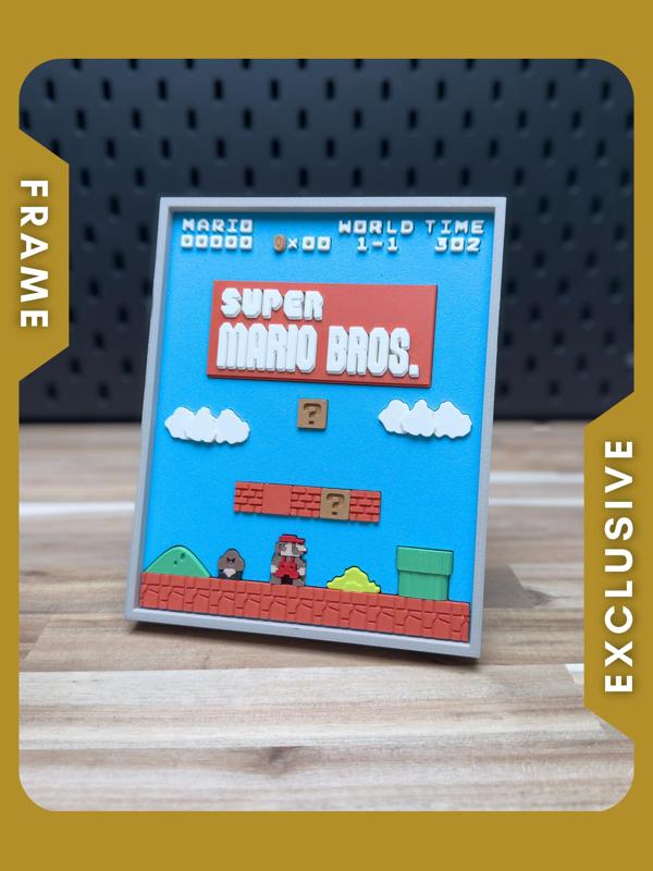 Super Mario Bros Frame Kit (No Support, No AMS, No Glue)