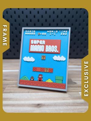 Super Mario Bros Frame Kit (No Support, No AMS, No Glue)