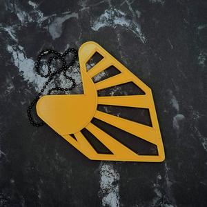 JDM Rising Sun Wakaba Leaf Charm