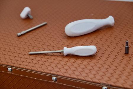 Mini Ergonomic hex bit screwdriver