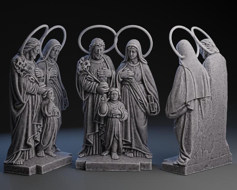 Holy Family Statue