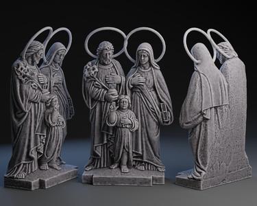 Holy Family Statue