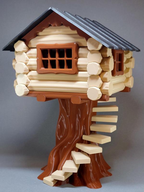 Log Tree House