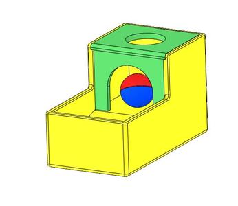 Montessori Toy Box with Ball