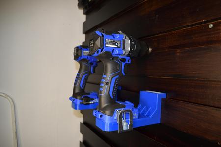 French Cleat Mount - Kobalt Drill and Impact Driver