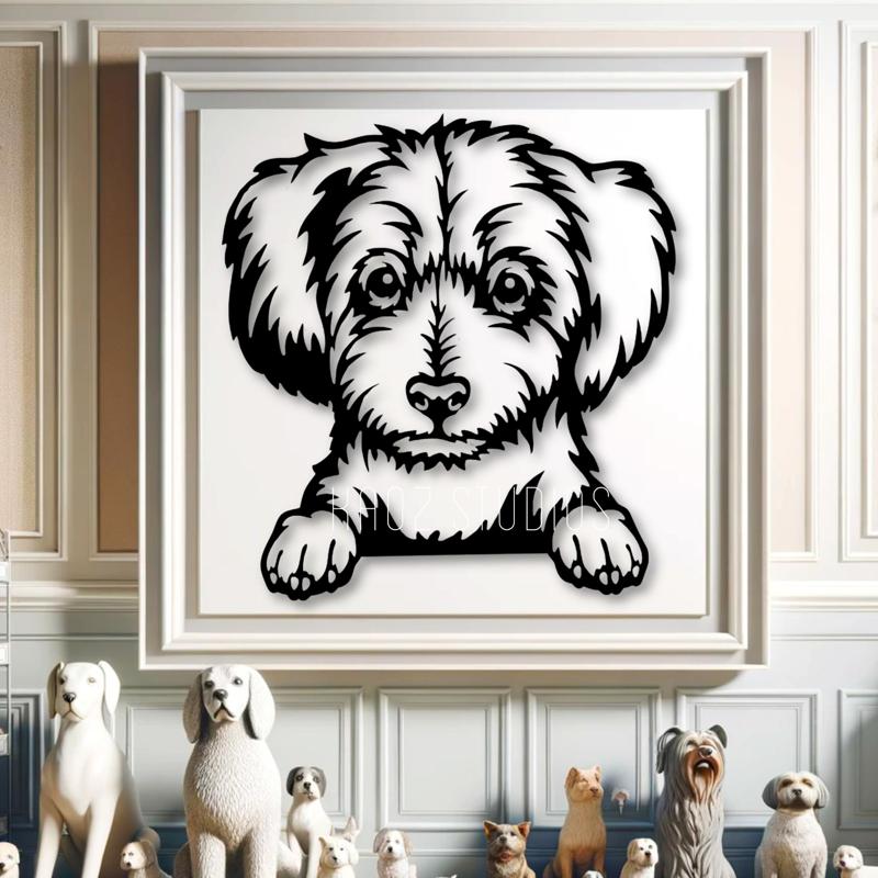 maltese puppy wall art maltese wall decor dog decoration