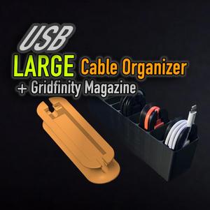 USB Cable Storage X-LARGE 150mm