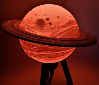 Saturn Lithopanes