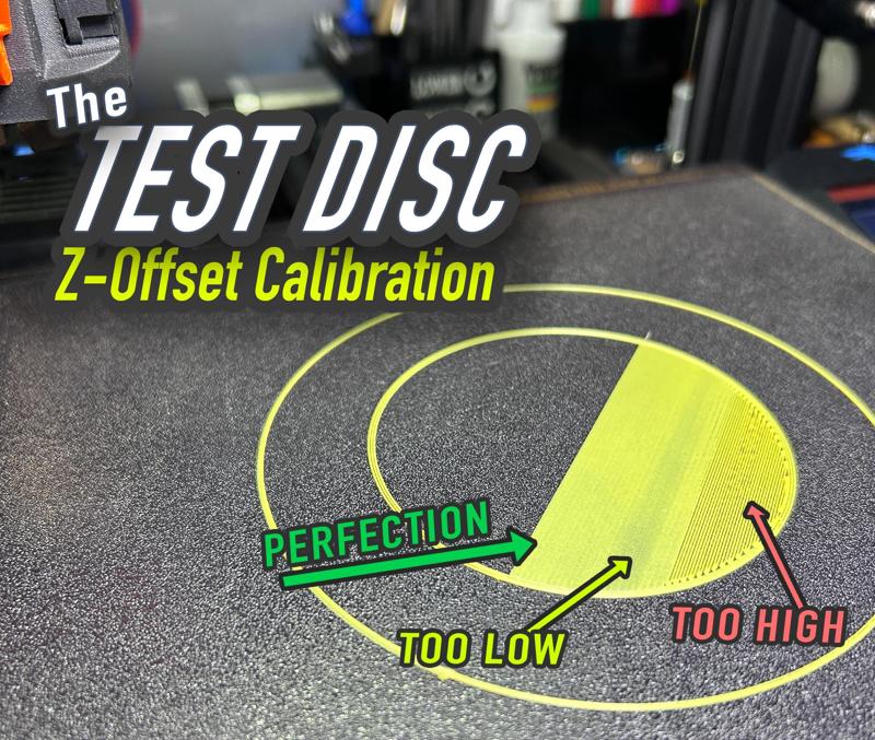 THE TEST DISC | Z-Offset Calibration Disc