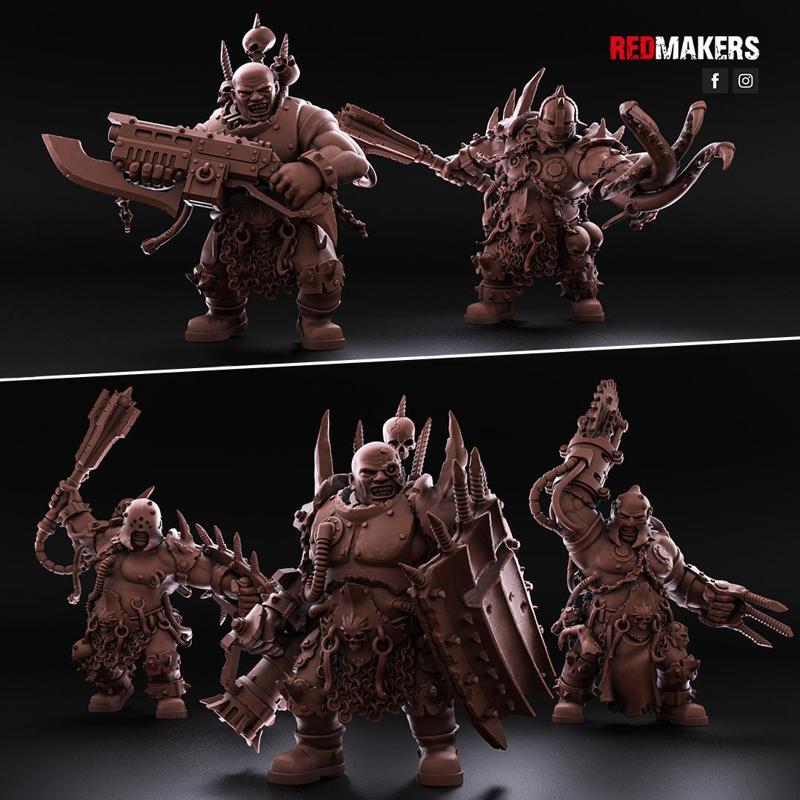 Pack of Abhuman Giants - Heretics