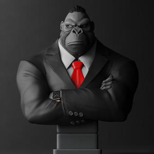 Gorilla Boss (Pre-Supported)