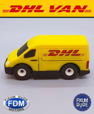 Fixum Dude Motors PIP DHL Delivery Van