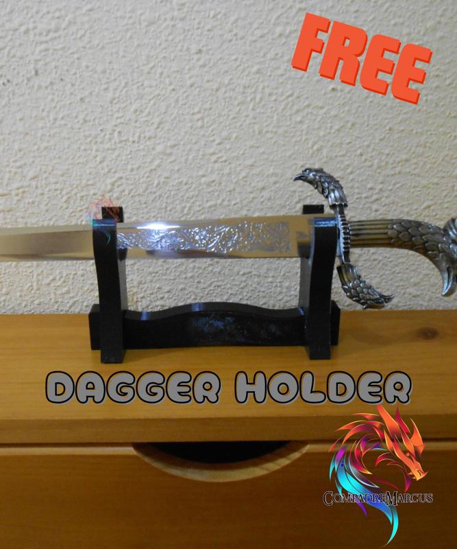 Dagger Holder / no supports / 3mf included