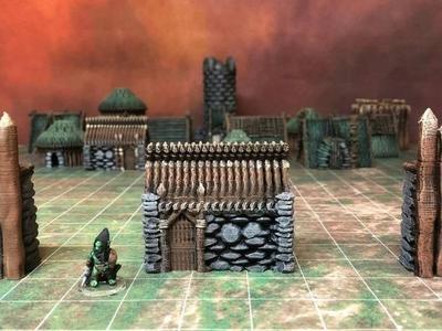 Kyn Finvara: Goblin Stone Hut (28mm/32mm scale)