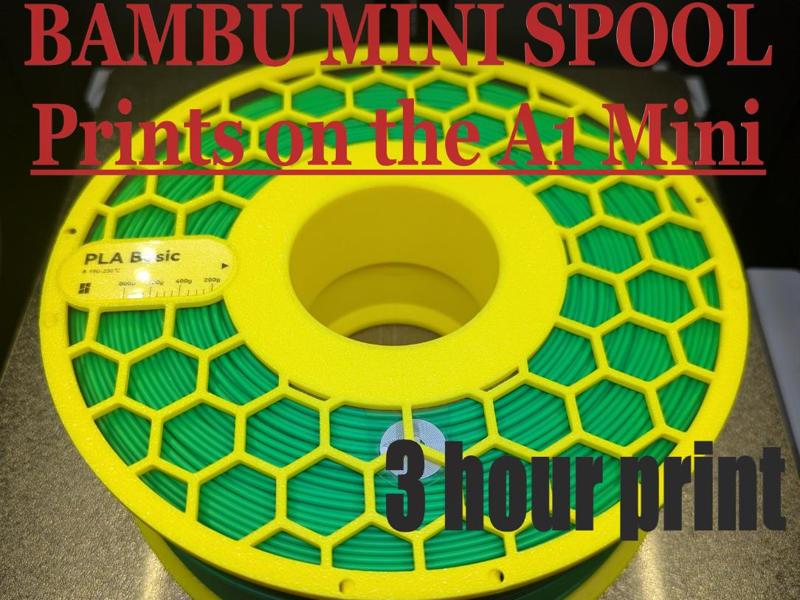 Bambu Lab refill spool MINI hex