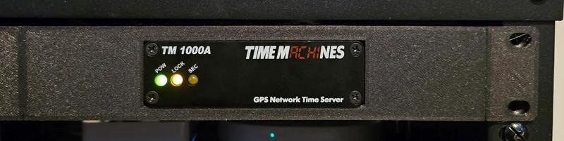 ESRack module for Time Machines TM1000A GPS/Network Time Server