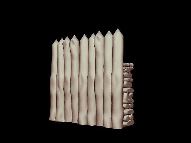 Kyn Finvara: Goblin Fort Wall (28mm/32mm scale)