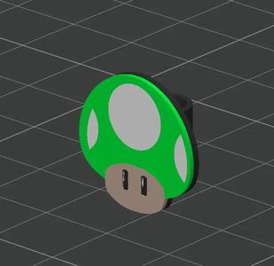 NSMB Mushroom Super Mario Bros