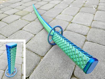 Dragonite Katana (Print-in-Place)
