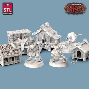 Fantasy NPCs – Farmer Set