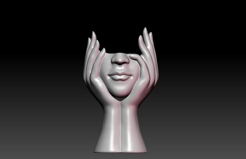 Vase – the girls face