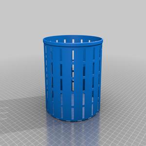 Resin Prints Drain Basket Cylinder